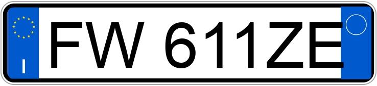 Numer rejestracyjny FW611ZE posiada VOLKSWAGEN Polo 6a serie Numer rejestracyjny FW611ZE posiada VOLKSWAGEN Polo 6a serie