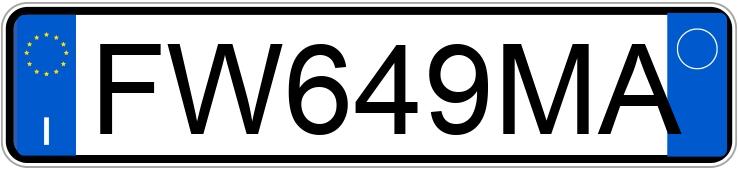 Numer rejestracyjny FW649MA posiada FIAT 500L Numer rejestracyjny FW649MA posiada FIAT 500L