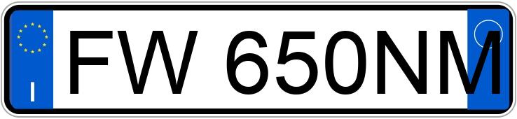 Numer rejestracyjny FW650NM posiada OPEL Corsa 5a serie