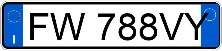 Numer rejestracyjny FW788VY posiada HONDA HR-V 2a serie Numer rejestracyjny FW788VY posiada HONDA HR-V 2a serie