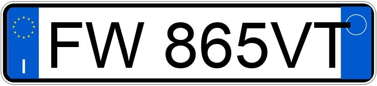 Numer rejestracyjny FW865VT posiada VOLKSWAGEN Polo 6a serie