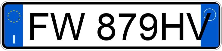 Numer rejestracyjny FW879HV posiada KIA Sportage 4a serie Sportage 1.6 CRDI 115 CV 2WD Energy (85 kw)