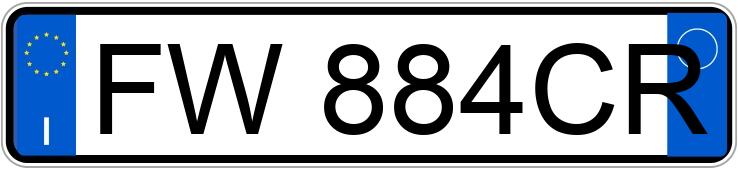 Numer rejestracyjny FW884CR posiada KIA Sportage 4a serie Numer rejestracyjny FW884CR posiada KIA Sportage 4a serie