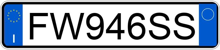Numer rejestracyjny FW946SS posiada VOLKSWAGEN Tiguan 2a serie Numer rejestracyjny FW946SS posiada VOLKSWAGEN Tiguan 2a serie