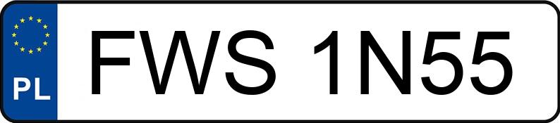 Numer rejestracyjny FWS 1N55 posiada PORSCHE Cayenne III MR`17 E6 S&S Tiptronic S - FWS1N55
