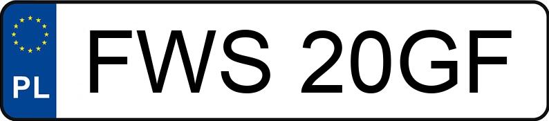 Numer rejestracyjny FWS 20GF posiada MERCEDES-BENZ A 160 - FWS20GF Numer rejestracyjny FWS 20GF posiada MERCEDES-BENZ A 160 - FWS20GF