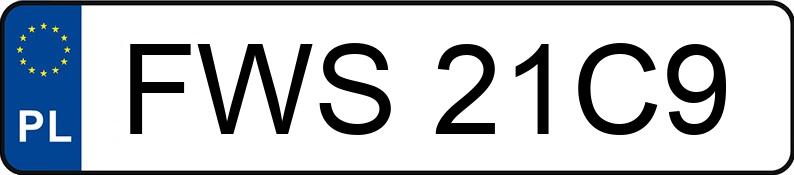 Numer rejestracyjny FWS 21C9 posiada SEAT Ibiza 1.4 MR`02 E3 6L Run-Out/Excelente - FWS21C9
