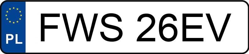 Numer rejestracyjny FWS 26EV posiada BMW 318i Kat. MR`98 E46 318i Kat. MR`98 E46 - FWS26EV