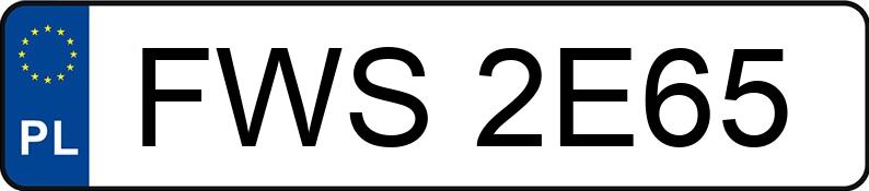 Numer rejestracyjny FWS 2E65 posiada CITROEN C4 - FWS2E65