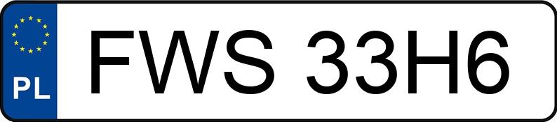 Numer rejestracyjny FWS 33H6 posiada FORD EXPLORER - FWS33H6