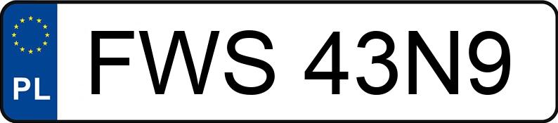 Numer rejestracyjny FWS 43N9 posiada BMW 530 - FWS43N9 Numer rejestracyjny FWS 43N9 posiada BMW 530 - FWS43N9