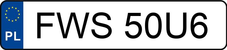 Numer rejestracyjny FWS 50U6 posiada VOLKSWAGEN CADDY - FWS50U6