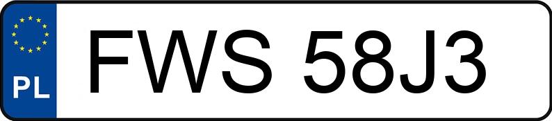 Numer rejestracyjny FWS 58J3 posiada VOLKSWAGEN TIGUAN - FWS58J3