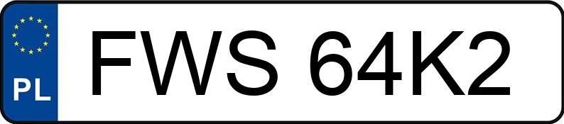 Numer rejestracyjny FWS 64K2 posiada BMW 530 Touring Diesel MR`03 E3 E61 530 Touring Diesel MR`03 E3 E61 - FWS64K2