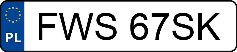 Numer rejestracyjny FWS 67SK posiada VOLKSWAGEN TOURAN - FWS67SK Numer rejestracyjny FWS 67SK posiada VOLKSWAGEN TOURAN - FWS67SK
