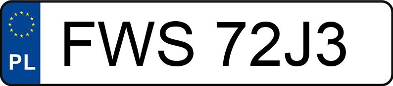 Numer rejestracyjny FWS 72J3 posiada BMW 316i Kat. MR`98 E46 316i Kat. MR`98 E46 - FWS72J3