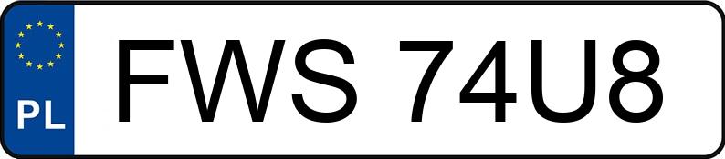 Numer rejestracyjny FWS 74U8 posiada MERCEDES-BENZ E 220 CDI MR`13 E5 212 E 220 CDI MR`13 E5 212 - FWS74U8