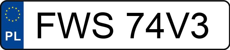 Registreringsnummeret FWS 74V3 har MERCEDES-BENZ C 180 - FWS74V3