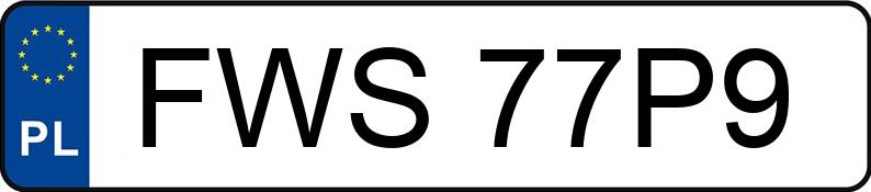 Numer rejestracyjny FWS 77P9 posiada SSANGYONG TIVOLI - FWS77P9