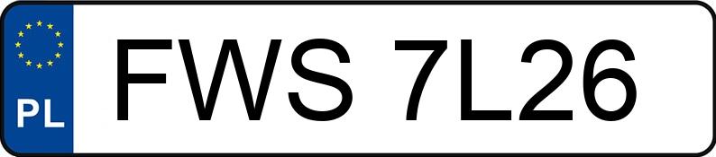 Numer rejestracyjny FWS 7L26 posiada OPEL Astra V 1.4 MR`16 E6 Enjoy S&S - FWS7L26 Numer rejestracyjny FWS 7L26 posiada OPEL Astra V 1.4 MR`16 E6 Enjoy S&S - FWS7L26