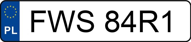 Numer rejestracyjny FWS 84R1 posiada HYUNDAI SONATA - FWS84R1