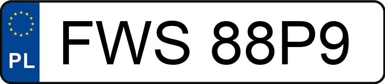 Numer rejestracyjny FWS 88P9 posiada HONDA JAZZ - FWS88P9 Numer rejestracyjny FWS 88P9 posiada HONDA JAZZ - FWS88P9