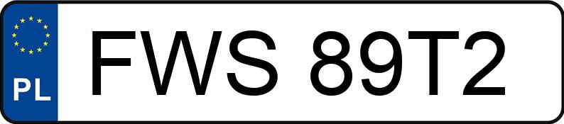 Numer rejestracyjny FWS 89T2 posiada BMW 323i Coupe Kat. MR`99 E46 Ci - FWS89T2 Numer rejestracyjny FWS 89T2 posiada BMW 323i Coupe Kat. MR`99 E46 Ci - FWS89T2