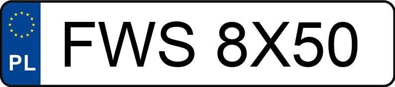 Numer rejestracyjny FWS 8X50 posiada NEW HOLLAND BOOMER 45 LC2V - FWS8X50