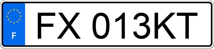 Numer rejestracyjny FX013KT posiada RENAULT MEGANE IV