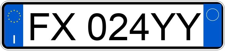 Numer rejestracyjny FX024YY posiada RENAULT CLIO