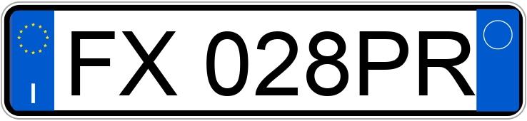 Il numero di registrazione FX028PR ha RENAULT KADJAR
