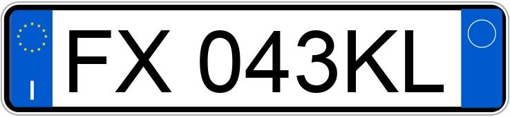 Numer rejestracyjny FX043KL posiada FIAT QUBO Numer rejestracyjny FX043KL posiada FIAT QUBO