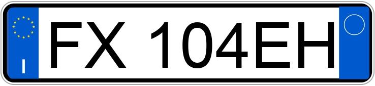 Numer rejestracyjny FX104EH posiada JAGUAR F-Type F-Type 2.0 aut. Convertibile Chequered Flag (221 kw)