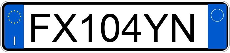 Numer rejestracyjny FX104YN posiada PEUGEOT 208 2a serie