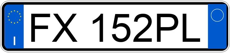 Numer rejestracyjny FX152PL posiada OPEL Mokka 1a serie