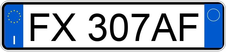 Numer rejestracyjny FX307AF posiada MERCEDES GLE Coupe