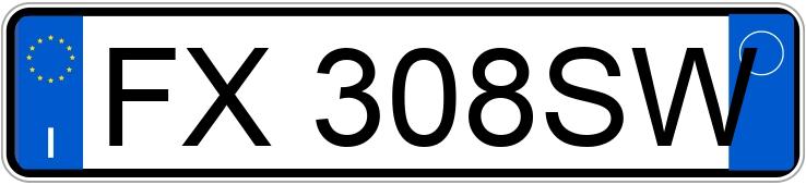 Numer rejestracyjny FX308SW posiada JEEP Compass 2a serie Numer rejestracyjny FX308SW posiada JEEP Compass 2a serie