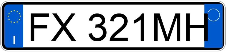 Numer rejestracyjny FX321MH posiada PORSCHE 911 911 Carrera S (331 kw)