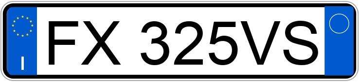 Numer rejestracyjny FX325VS posiada PEUGEOT 208 1o serie Numer rejestracyjny FX325VS posiada PEUGEOT 208 1o serie