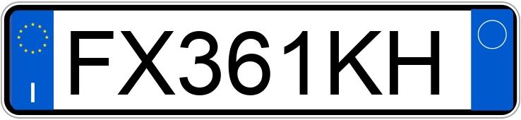 Numer rejestracyjny FX361KH posiada FIAT 500L Numer rejestracyjny FX361KH posiada FIAT 500L