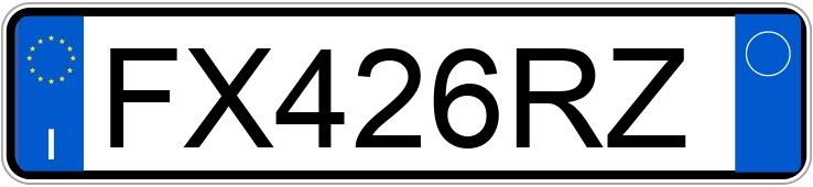 Numer rejestracyjny FX426RZ posiada AUDI A4 5a serie