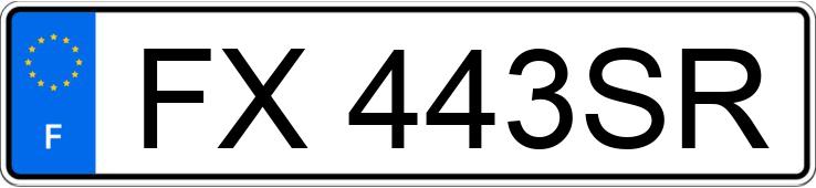 Numer rejestracyjny FX443SR posiada RENAULT MEGANE IV Numer rejestracyjny FX443SR posiada RENAULT MEGANE IV