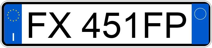 Numer rejestracyjny FX451FP posiada TOYOTA Yaris 3a serie Numer rejestracyjny FX451FP posiada TOYOTA Yaris 3a serie