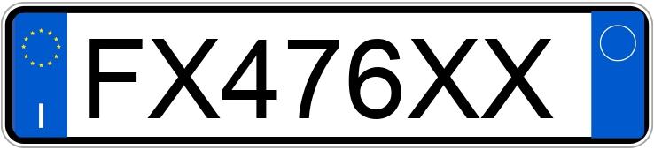 Numer rejestracyjny FX476XX posiada TOYOTA Aygo 2a serie Numer rejestracyjny FX476XX posiada TOYOTA Aygo 2a serie