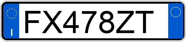 Numer rejestracyjny FX478ZT posiada CITROEN C3 3a serie Numer rejestracyjny FX478ZT posiada CITROEN C3 3a serie