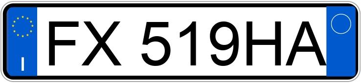 Numer rejestracyjny FX519HA posiada PORSCHE 718