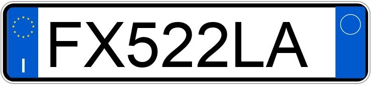 Numer rejestracyjny FX522LA posiada AUDI A4 4a serie