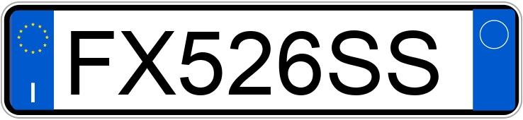 Numer rejestracyjny FX526SS posiada VOLKSWAGEN Golf 7a serie