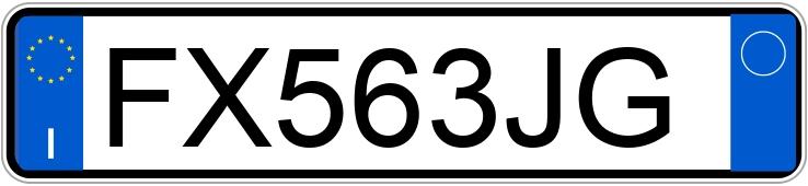 Numer rejestracyjny FX563JG posiada BMW X1 Numer rejestracyjny FX563JG posiada BMW X1