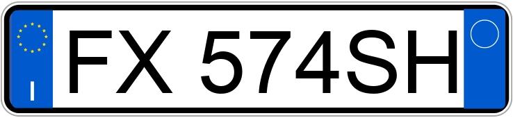 Numer rejestracyjny FX574SH posiada SMART fortwo 3as.